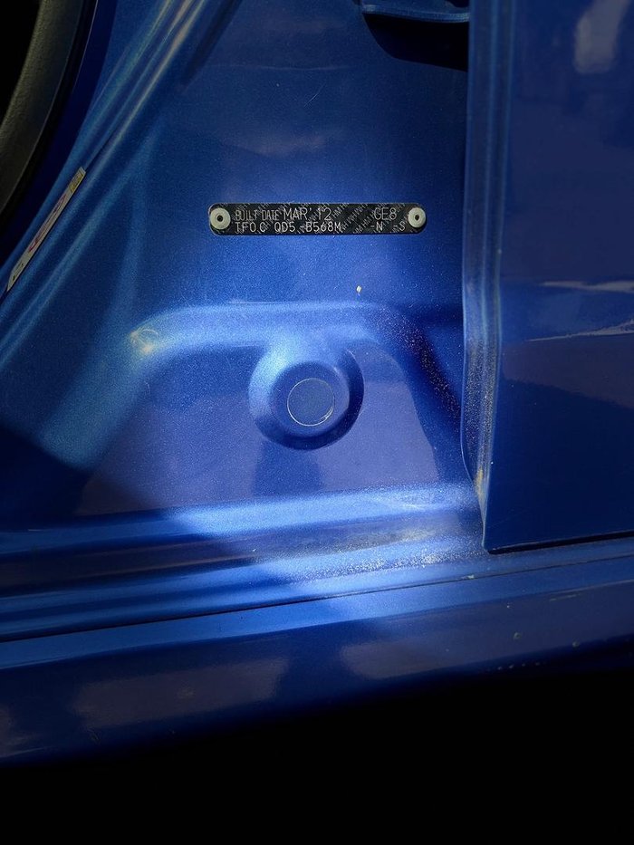 2012 Honda Jazz Vibe-S GE MY12 Azure Blue