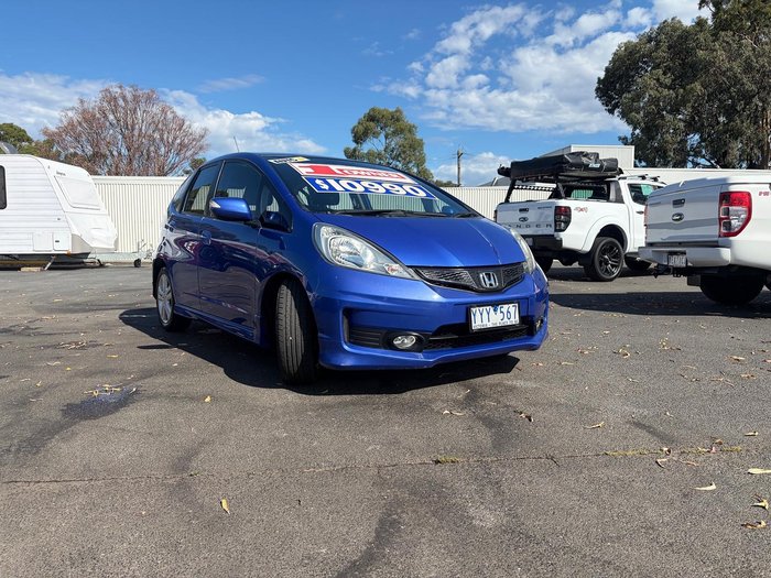 2012 Honda Jazz Vibe-S GE MY12 Azure Blue