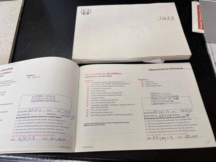 2012 Honda Jazz Vibe-S GE MY12 Azure Blue