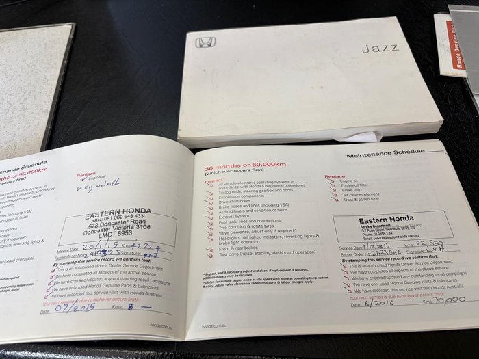 2012 Honda Jazz Vibe-S GE MY12 Azure Blue