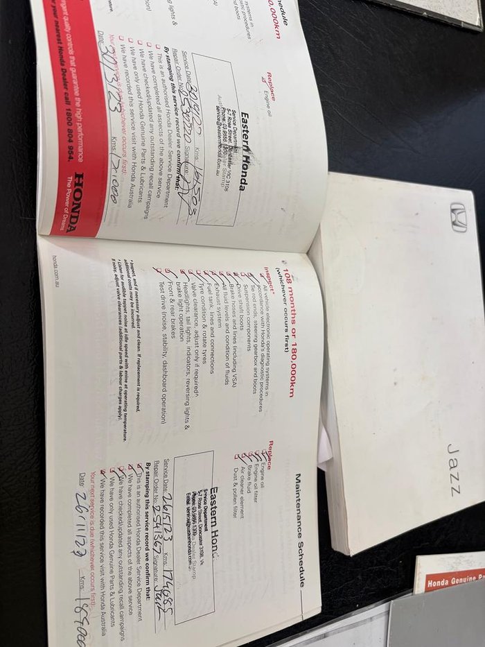 2012 Honda Jazz Vibe-S GE MY12 Azure Blue