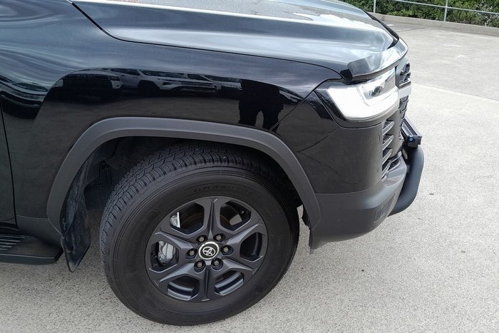 2025 Toyota Landcruiser GR Sport FJA300R 4X4 Dual Range Eclipse Black