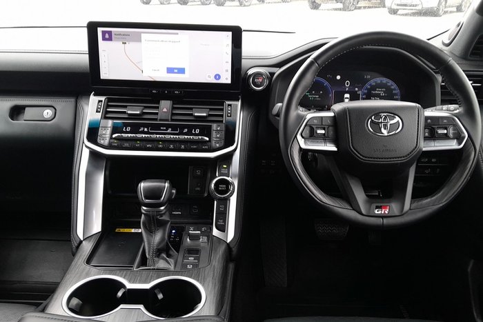 2025 Toyota Landcruiser GR Sport FJA300R 4X4 Dual Range Eclipse Black