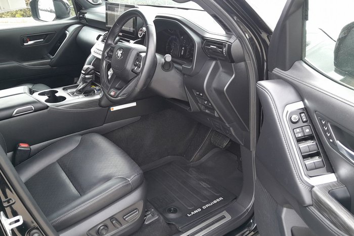 2025 Toyota Landcruiser GR Sport FJA300R 4X4 Dual Range Eclipse Black