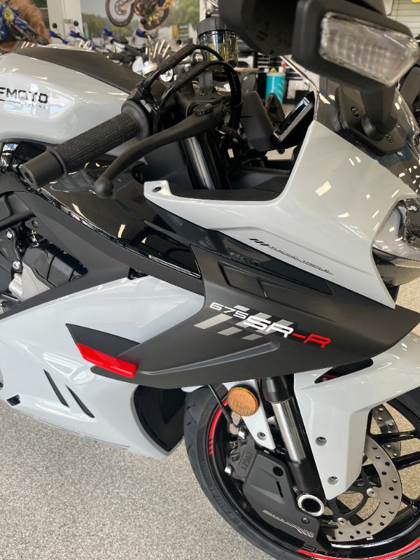 2025 CFMOTO 2025 CF Moto 675CC 675SR-R ABS Aerolite Grey