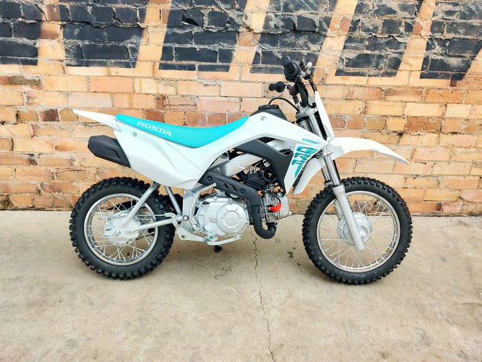 2025 HONDA CRF110F MINI BIKE WHITE