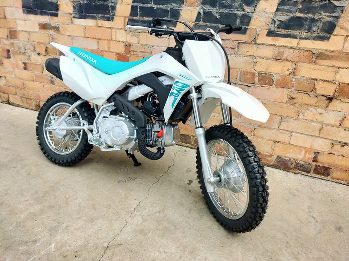2025 HONDA CRF110F MINI BIKE WHITE