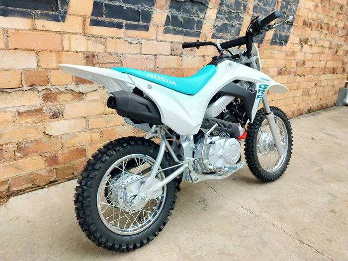 2025 HONDA CRF110F MINI BIKE WHITE