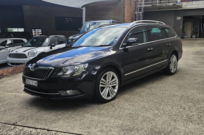 2014 SKODA Superb Elegance 118TSI 3T MY14 Black Magic