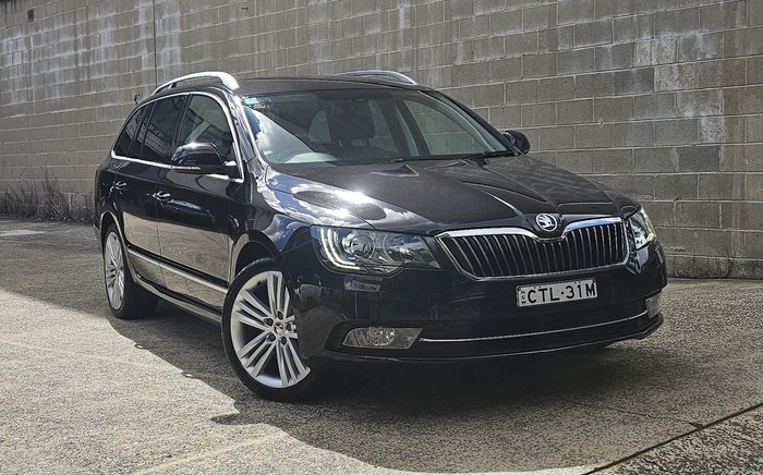 2014 SKODA Superb Elegance 118TSI 3T MY14 Black Magic