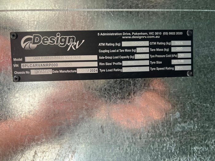 2024 Design RV Crx Semi Off Road Van 2-1, 19'