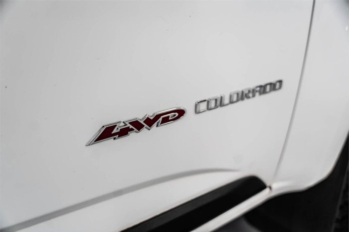 2018 Holden Colorado LS RG MY19 4X4 Dual Range Summit White