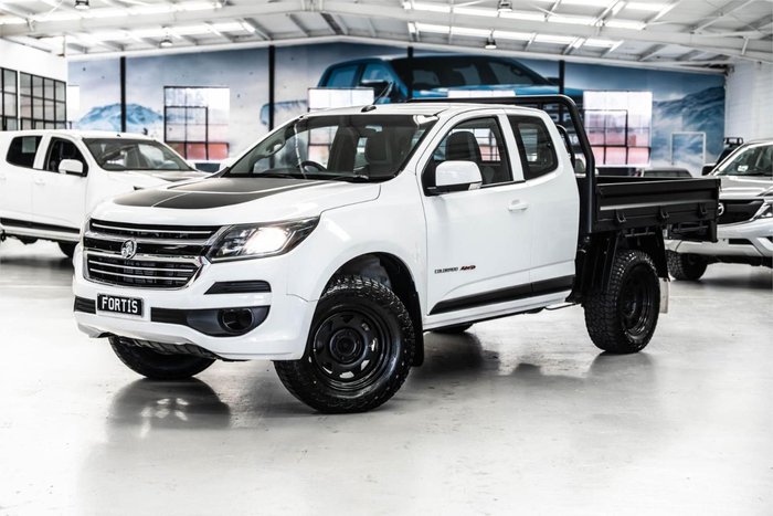 2018 Holden Colorado LS RG MY19 4X4 Dual Range Summit White