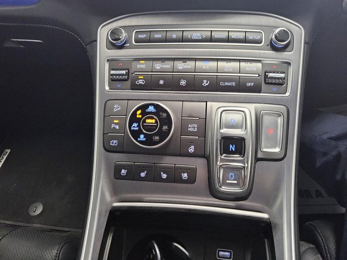 2023 Hyundai Santa Fe Highlander TM.V4 MY23 4X4 On Demand Glacier White