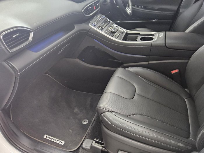 2023 Hyundai Santa Fe Highlander TM.V4 MY23 4X4 On Demand Glacier White