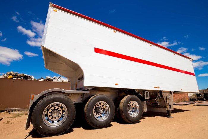 2026 Bruce Rock Engineering Belly Dumper White