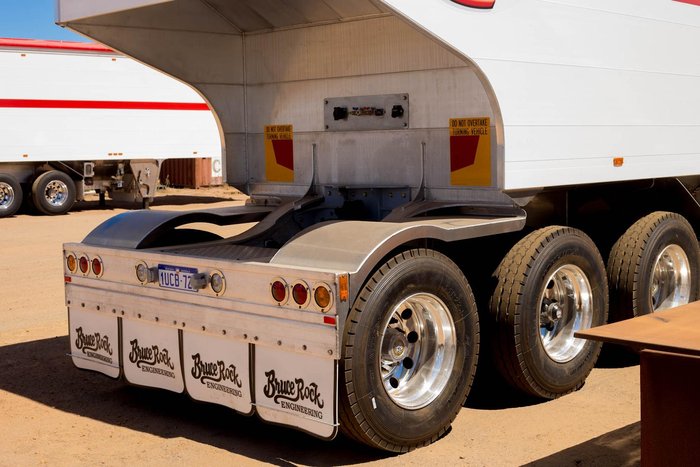 2026 Bruce Rock Engineering Belly Dumper White