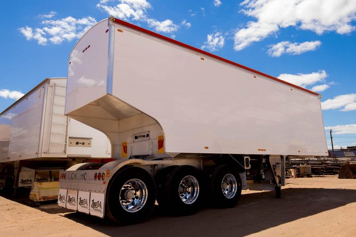 2026 Bruce Rock Engineering Belly Dumper White