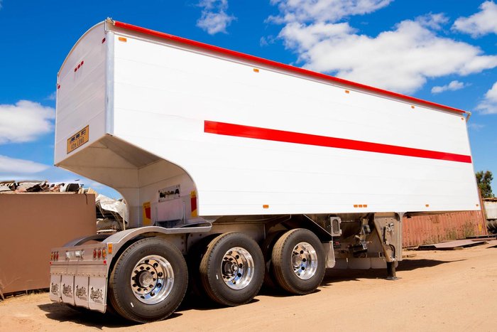 2026 Bruce Rock Engineering Belly Dumper White