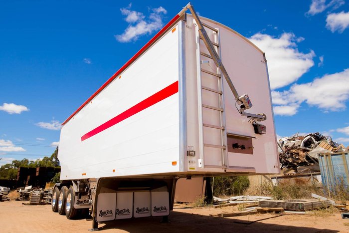 2026 Bruce Rock Engineering Belly Dumper White