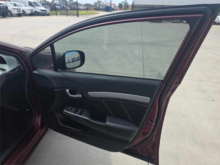 2013 Honda Civic Sport 9th Gen Ser II MY13 Carnelian Red