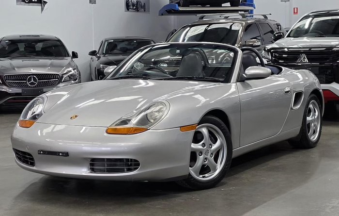 2000 Porsche Boxster 986 Silver