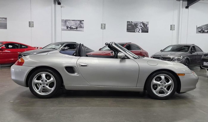 2000 Porsche Boxster 986 Silver