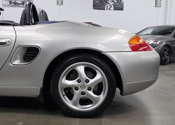 2000 Porsche Boxster 986 Silver
