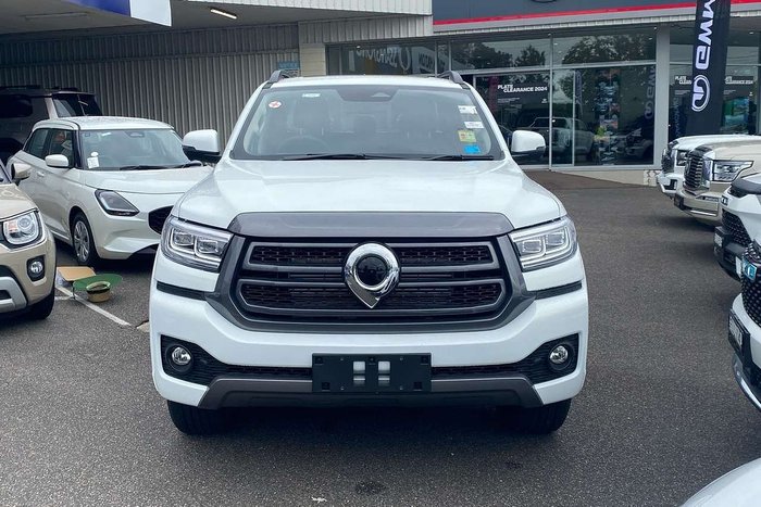 2025 GWM Cannon Ultra NPW 4X4 Dual Range Pearl White (9F01)