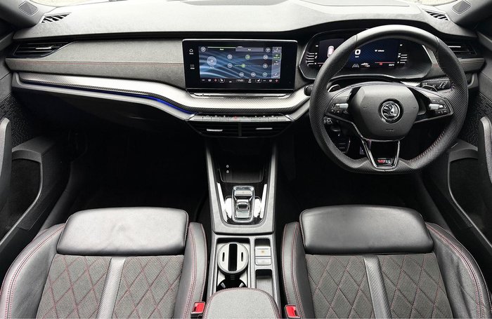 2022 SKODA Octavia RS NX MY23.5 Moon White