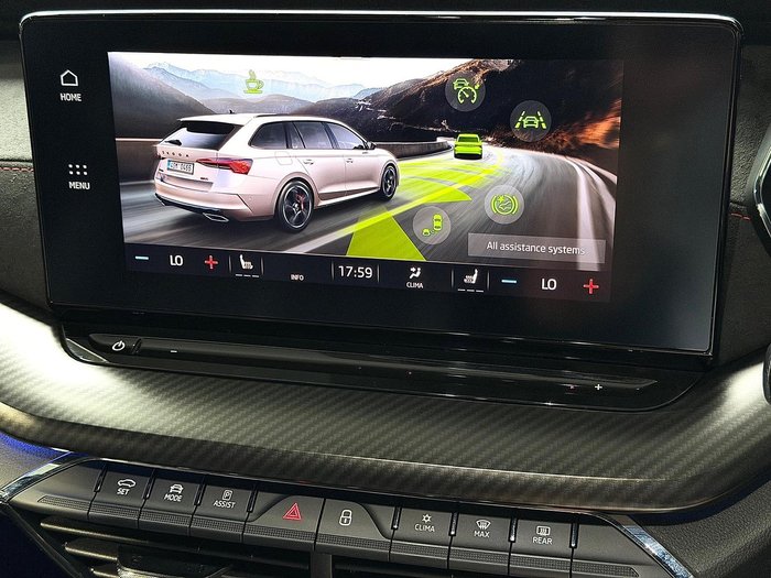 2022 SKODA Octavia RS NX MY23.5 Moon White