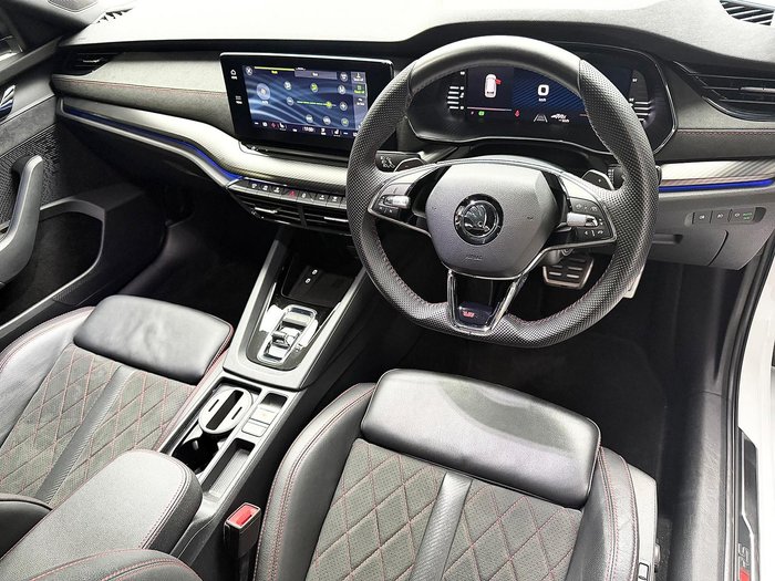 2022 SKODA Octavia RS NX MY23.5 Moon White