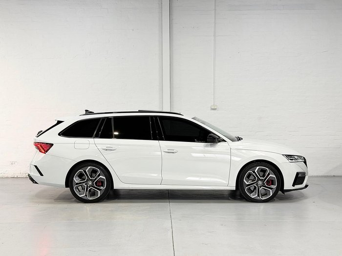2022 SKODA Octavia RS NX MY23.5 Moon White