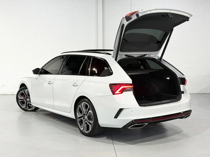 2022 SKODA Octavia RS NX MY23.5 Moon White
