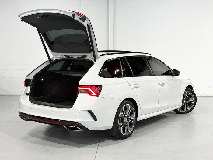 2022 SKODA Octavia RS NX MY23.5 Moon White