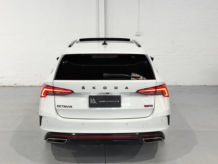 2022 SKODA Octavia RS NX MY23.5 Moon White