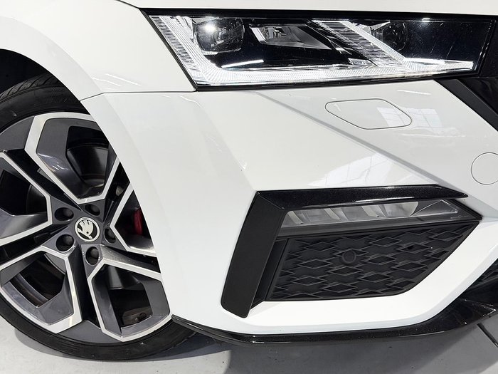 2022 SKODA Octavia RS NX MY23.5 Moon White