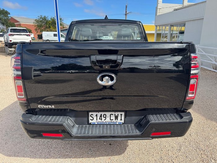 2023 GWM Ute Cannon NPW 4x2 Crystal Black