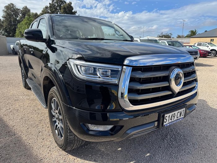 2023 GWM Ute Cannon NPW 4x2 Crystal Black