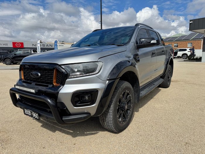 2022 Ford Ranger Wildtrak PX MkIII MY21.75 4X4 Dual Range Aluminium