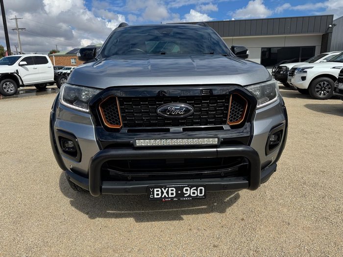 2022 Ford Ranger Wildtrak PX MkIII MY21.75 4X4 Dual Range Aluminium