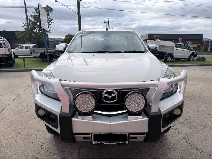 2017 Mazda BT-50 XTR UR 4X4 Dual Range Cool White