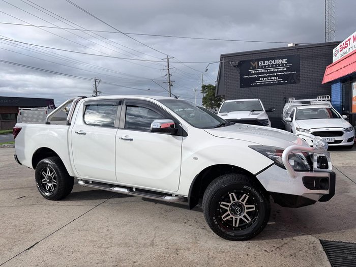 2017 Mazda BT-50 XTR UR 4X4 Dual Range Cool White