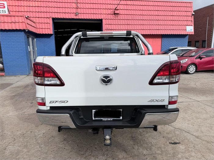 2017 Mazda BT-50 XTR UR 4X4 Dual Range Cool White