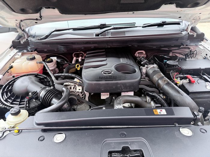 2017 Mazda BT-50 XTR UR 4X4 Dual Range Cool White