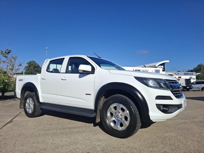 2017 Holden Colorado LT RG MY17 4X4 Dual Range Summit White