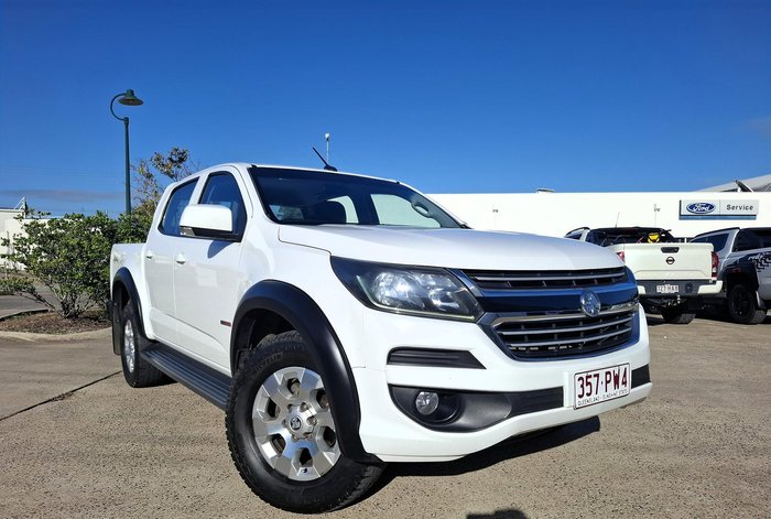 2017 Holden Colorado LT RG MY17 4X4 Dual Range Summit White