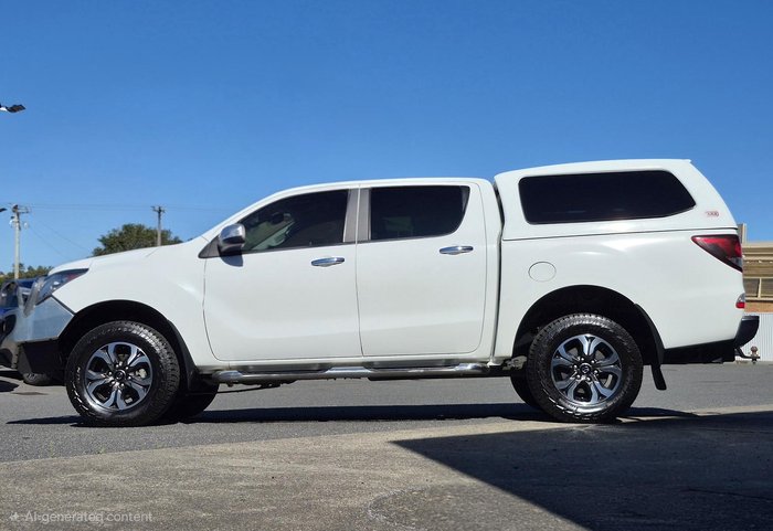 2018 Mazda BT-50 GT UR 4X4 Dual Range Cool White