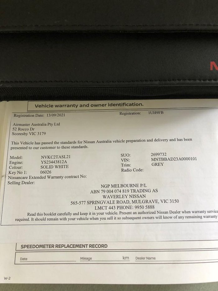 2021 Nissan Navara SL D23 MY21 4x2 Solid White