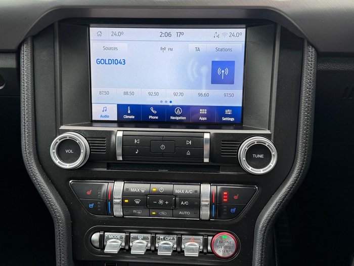 2022 Ford Mustang High Performance FN MY22.25 Atlas Blue